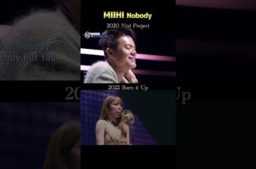 ミイヒの虹プロ&ドームのNobody！(イヤホン推奨。Lから画面上部の虹プロ。Rから画面下部のドームの音声が出ます)【NiziU MIIHI LIVE ニジュー 虹プロジェクト】#shorts