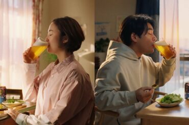 金麦『八百屋にて（彼女）＋春の味』篇 30秒 黒木華 柳楽優弥 サントリー CM