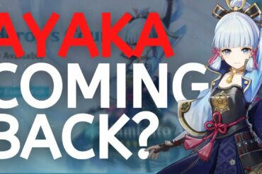 WHEN IS AYAKA COMING BACK? | Genshin Impact v3.4
