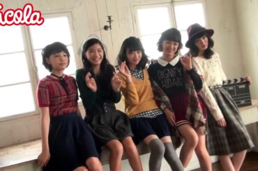 ニコラ2014年12月号　『ガーリーＶＳボーイッシュ』アウターどっち着る？　岡本夏美・大谷凜香・鈴木美羽・小山内花凜・溝部ひかる・高嶋芙佳・中村里帆