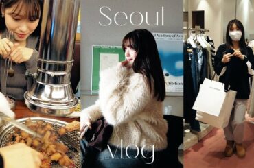 韓国Vlog｜過去一レベルにお買い物しまくりな3泊4日🇰🇷♡ おすすめグルメ、カフェ、ファッション💸