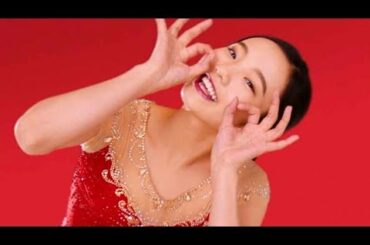 本田真凜出演“こだわり”の「オッケー!!」ポーズ／ロッテガーナミルクチョコレートCM