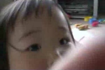 ありさ　初歩き。