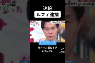 岩井ルフィー逮捕！ハライチ岩井！神田愛花！