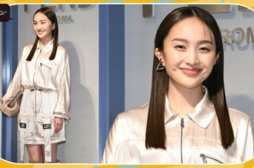 ももクロ百田夏菜子、キュートなデコ出しヘアで登場　「パラッツォ フェンディ 表参道」レセプションイベント