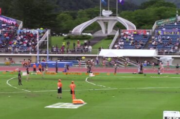 2017 山形インターハイ陸上 女子4×100m 予選5～8