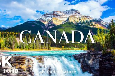 Canada 4K Nature Relaxation Film - Meditation Relaxing Music - Amazing Nature