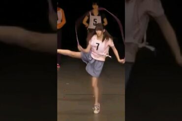 井上小百合  17歳    リズム縄跳び