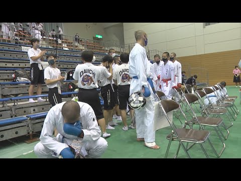 2021インターハイ 男子団体組手決勝 宮崎第一VS高松中央 2021インターハイ 男子団体組手決勝 宮崎第一VS高松中央
