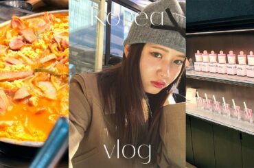 韓国Vlog２｜韓国の友達に教えてもらったおすすめの店巡ってきた🇰🇷❄️ おすすめグルメ、カフェ、ファッション💸｜｜新沙洞｜狎鴎亭ロデオ｜聖水洞｜明洞｜江南