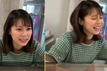 駄々をこねる鈴木唯アナ