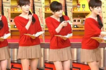 高島彩 　ミニスカブーツ