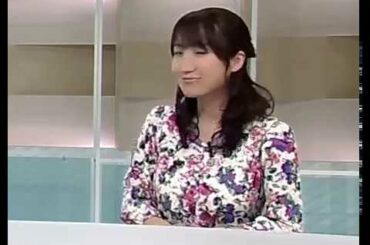 Fカップを揺らしながらしゃべる静岡時代の吉井明子さん