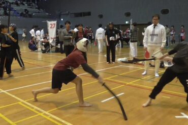 有級女子長剣両手 　ja020山田桃子　kl019後藤美優