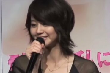 堀北真希 、英語のセリフ「恥ずかしかった」／映画『誰かが私にキスをした』舞台挨拶