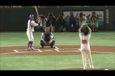 【続投決定】小池百合子 東京都知事   始球式～東京を海外にアピールするＴシャツと特注の緑のグラブで東京ドームのマウンドへ～