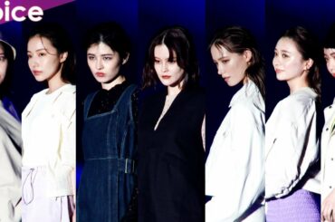アリアナさくら×トラウデン直美×村瀬紗英×田鍋梨々花×雑賀サクラ×amane×emma、デニム＆春コーデでランウェイ：TGC 和歌山 2023：AZUL BY MOUSSY STAGE