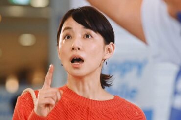 石田ゆり子と運命の再会!?　長州力、思わず「あちゃー！」　MEGA BIG新CM「インターネットを知ってる長州力」編