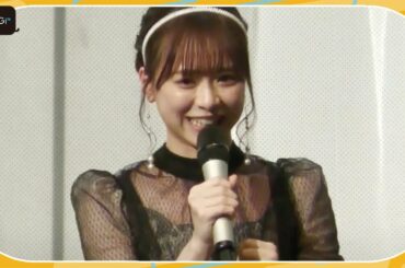AKB48倉野尾成美、“ルフィ”田中真弓との共演に感激「夢がかなった」　初主演映画「いちばん逢いたいひと」舞台あいさつ