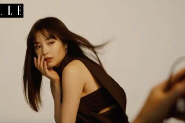【広瀬すず】エル2月号カバーガール！2019年最も輝いた女優、広瀬すずの魅力 メイキングムービー｜ELLE Japan