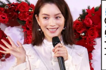 蛯原友里、華やかなオールホワイトコーデで大人のムード表現　「Domani創刊20周年×東急プラザ銀座　大人のHoly Night」2