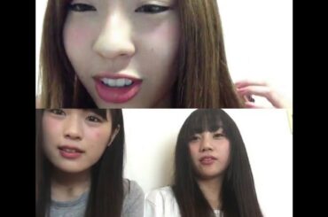 れいにゃん vs なぎっしゅー （藤江れいな 渋谷凪咲 薮下柊）