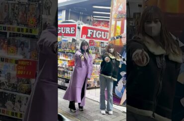 AKB48劇場前で踊る元AKB＆現役AKB #shorts #北原里英 #吉川七瀬