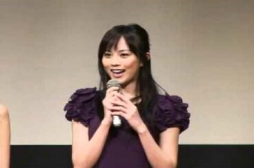 比嘉愛未 ドラマ「コード・ブルー -ドクターヘリ緊急救命-」完成披露会