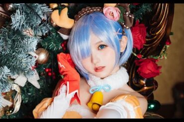 Can I be your Christmas present? Rem Cosplay-Sakuragun