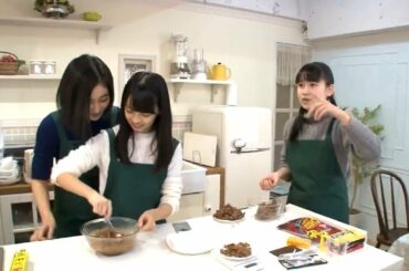 りかこ・かみこ・かっさーでチョコ作りに挑戦！【アンジュルム】