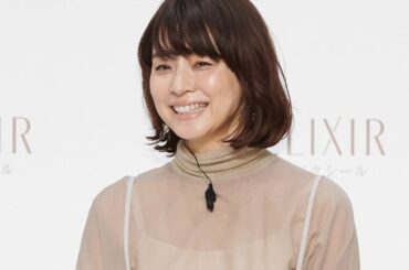 石田ゆり子、「超絶ナチュラル！」ミッツ大絶賛の美肌で照れ笑い　「つや玉」輝く美肌の秘訣語る