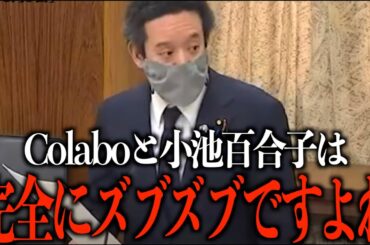 【浜田 聡】Colaboと小池百合子は完全にズブズブです！監査がザル過ぎて言葉も出ません【参議院総務委員会 NHK党 政治家女子48党 切り抜き】