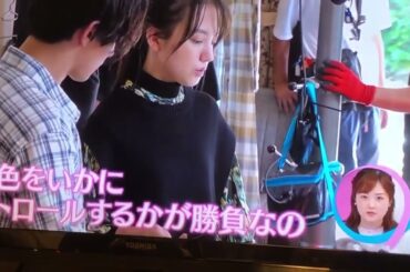 まき   ZIPより 千瑛は清原果耶ちゃん✨ 2人の息もピッタリ 凛として和の空気が似合う2人✨ #せんぼく #横浜流星 #清原果耶 #線は僕を描く