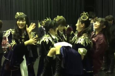 NMB48 木下百花（ももか）が市川美織（みおりん）をお姫様抱っこ