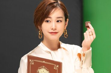 桐谷美玲、母の顔チラリ　料理の“研究”に意欲　中村倫也＆杉野遥亮と和やかトーク　ブルボン新CMメーキング