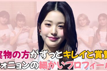 IVE(アイヴ)のビジュアル！ウォニョンのちょっと細かいプロフィール
