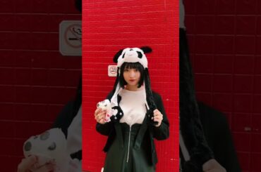 🐼 #パンダ #横浜中華街 #太田夢莉 #Yuuri #万年 2022.10.19