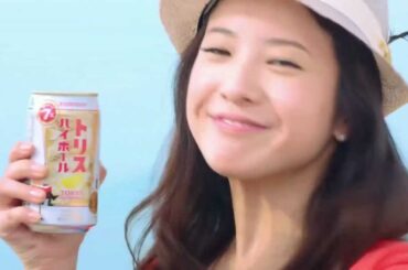 CM　吉高由里子　【suntory トリスハイボール缶】　プシュ。ウマッ!篇