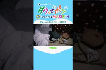 ダウ90000×松岡茉優📣ダウってポン【第2話:寝起きドッキリのはずが…現場混乱】｜Paraviで独占配信中！ #shorts