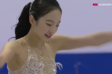 フィギュアスケート　カナダグランプリ　本田真凛　ショートプログラム