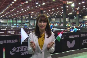 【世界卓球2019】「いよいよ本戦が始まります！！」by 鷲見玲奈（テレビ東京アナウンサー）