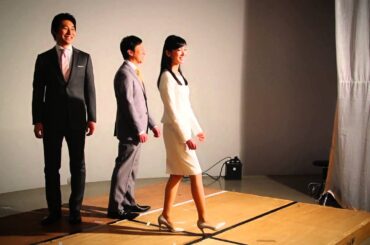 ポスター撮影編３「大江、せぇの、はい！」　新ＷＢＳ