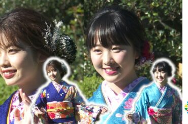 小芝風花,本田望結らオスカー美女11人晴れ着姿をお披露目『2020年オスカープロモーション晴れ着撮影会』