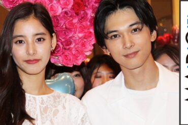 吉沢亮、新木優子を優しくエスコート　観客とのハイタッチで大盛り上がり　映画「あのコの、トリコ。」イベント1