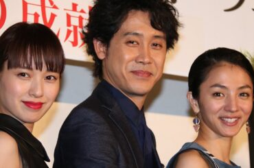 大泉洋「余韻を台無しにするトークを」戸田恵梨香らキャストも登場！ 映画「 駆込み女と駆出し男」初日舞台あいさつ1　#Yo Oizumi　#Erika Toda