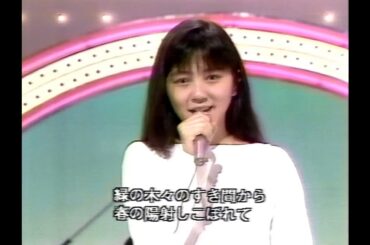 【HD画質】渡辺満里奈　卒業-GRADUATION-〔菊池桃子〕（1989年3月5日）