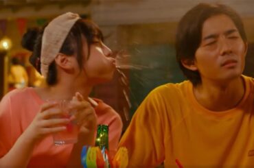 乃木坂46与田祐希、竜星涼＆犬飼貴丈に水吹き出す“衝撃映像”解禁！“ジェスチャー”珍回答に…　映画「ぐらんぶる」本編映像が公開