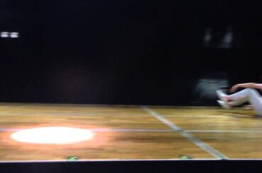 照明と遊ぶ大森美優 2013/11/26