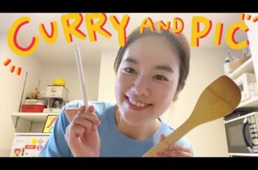 「無水カレーとお絵描き」