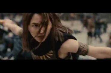 長澤まさみ　キングダムの華麗なる殺陣１